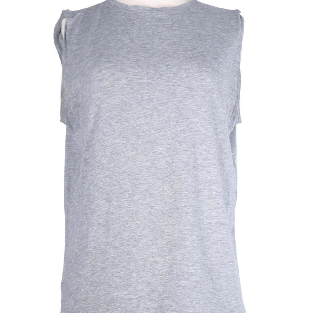 Lululemon Women’s Small Heather Gray Sleeveless Tank Top Crew Neck Relaxed Fit